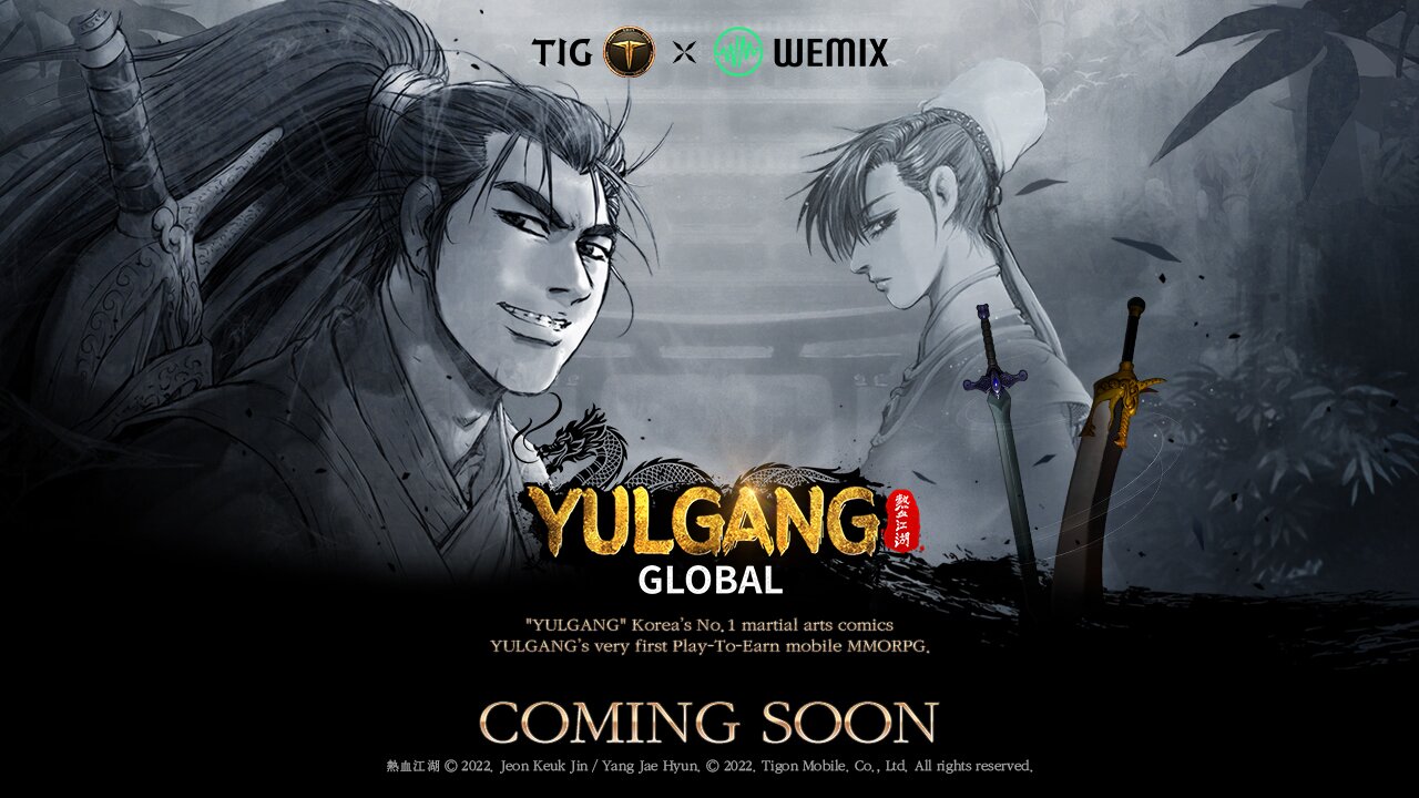 Longtu Korea เตรียมเปิดตัวเกม 'YULGANG' ในรูปแบบ P2E
